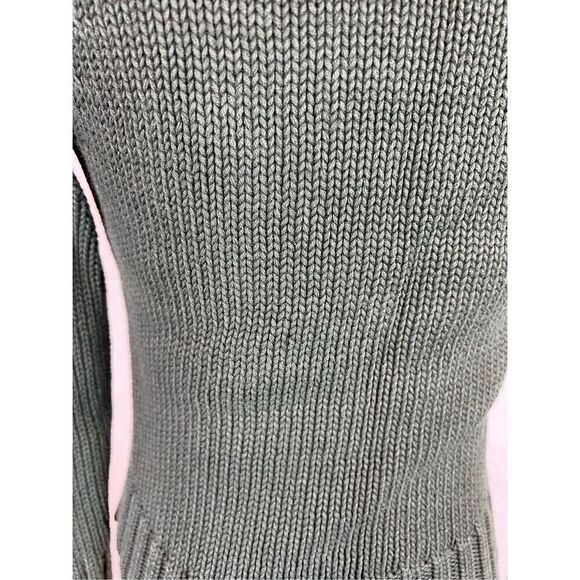 Lucky Brand 100% Cotton Cable Knit Turtleneck - Picture 6 of 6